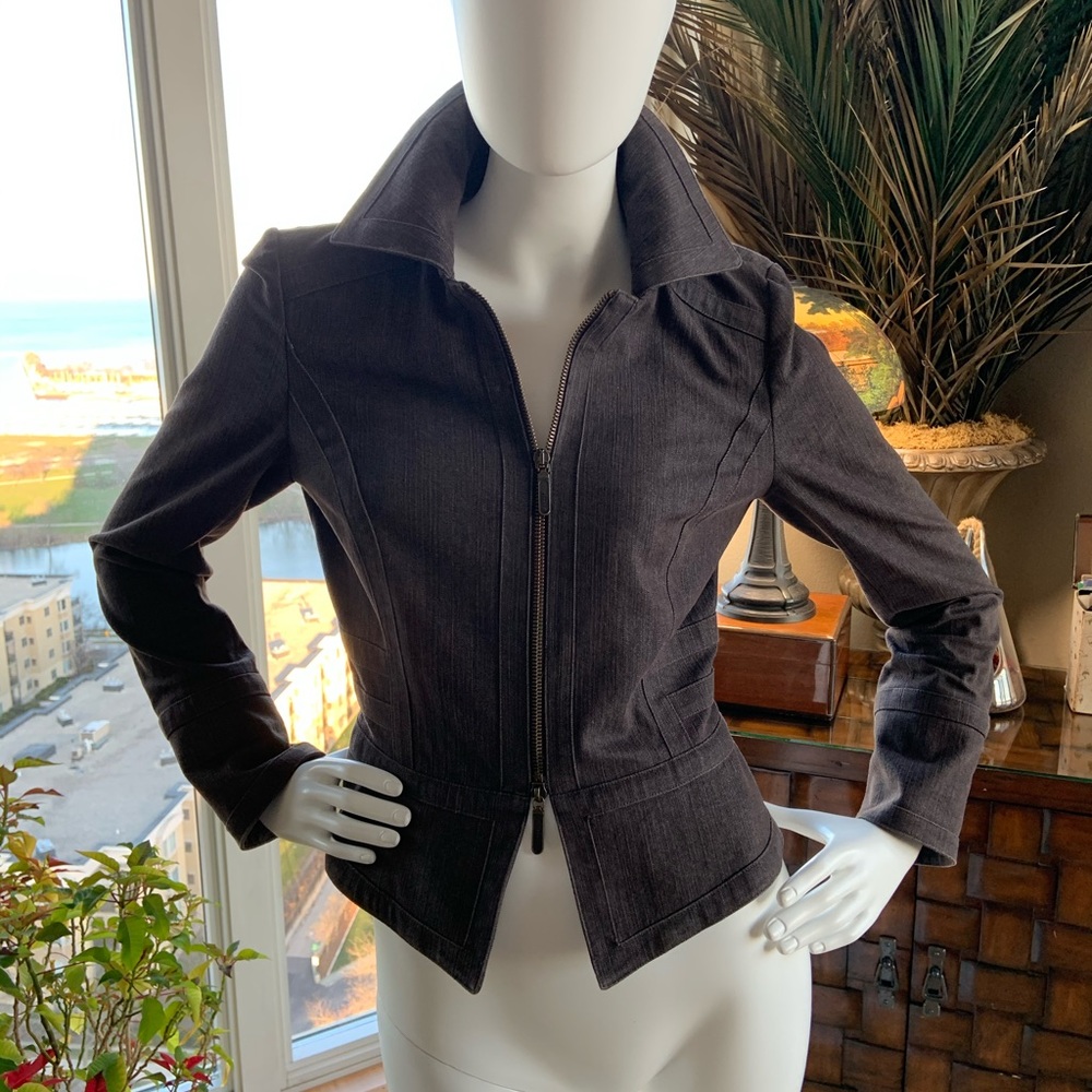 Dana Buchman vintage denim jacket